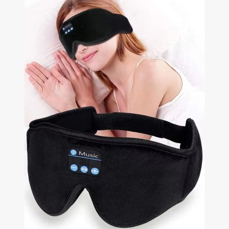 3D Bluetooth Sleep Mask – Music Headphones for Deep Sleep